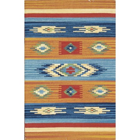 PASARGAD HOME Anatolian Collection HandWoven Cotton Area Rug 5 x 8 ft PBB02 5x8